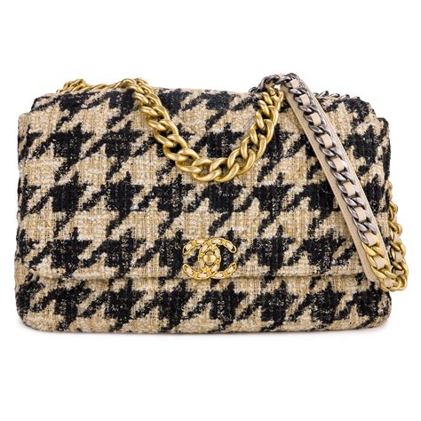 chanel tweed cosmetic bag|chanel tweed bag for sale.